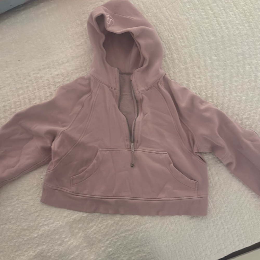 Purplish pinkish scuba hoodie in size M/L PERFECT SHAPE